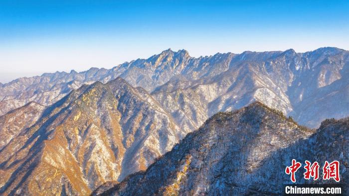 圖為壯觀的秦嶺。　太平國家森林公園供圖